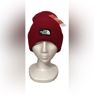 The North Face Classic Black Knit Beanie-NWT